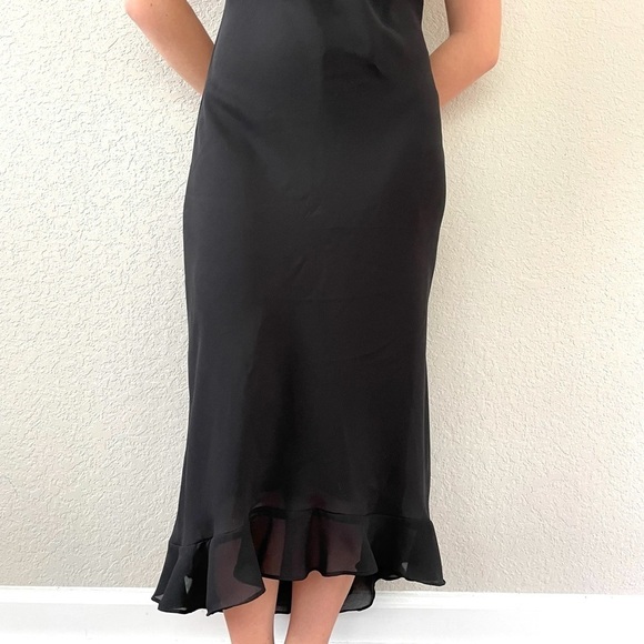 Vintage Midi Cocktail Slip Dress - Picture 2 of 12